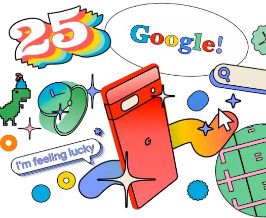 Google's 25th birthday
